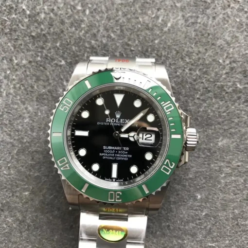 Best Replica Rolex Submariner 41mm Dial Black with Green Bezel 126610