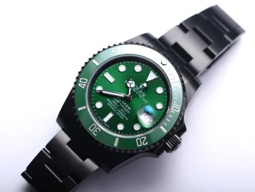 Rolex Super Clone Submariner BLAKEN 116610 v9 Green Dial