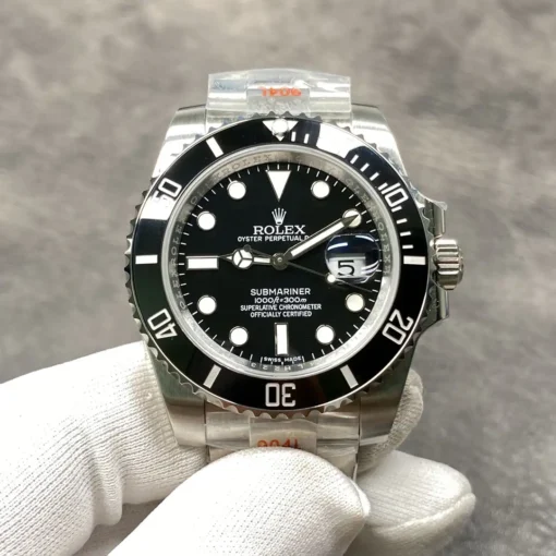 Rolex Super Clone Submariner Blackwater Ghost 116610 Black Dial