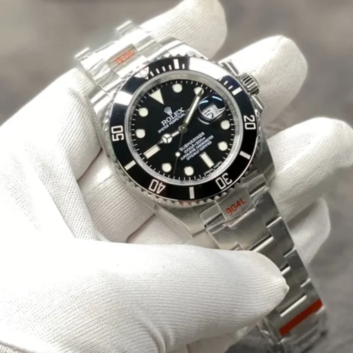 Fake Rolex Submariner Blackwater Ghost 116610 Black Dial