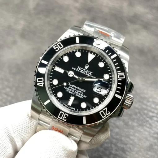 Super Clone Rolex Submariner Blackwater Ghost 116610 Black Dial