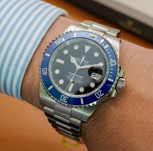 Clone Rolex Submariner “Cookie Monster” 41mm Black Dial 126619LB