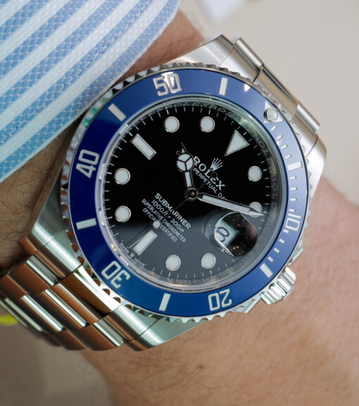 Super Clone Rolex Submariner “Cookie Monster” 41mm Black Dial 126619LB