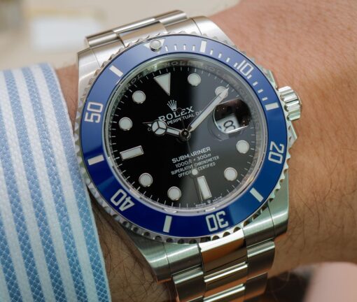 Rolex Clone Submariner “Cookie Monster” 41mm Black Dial 126619LB
