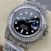 Fake Rolex Submariner Iced Out 116610LN-1 41mm Black Dial
