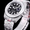 Fake Rolex Submariner Iced Out 116610LN-2 41mm Black Dial