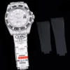 Best Fake Rolex Submariner Iced Out 116610LN 40mm Black Bezel