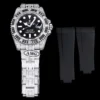 Super Clone Rolex Submariner Iced Out 116610LN 40mm Black Dial