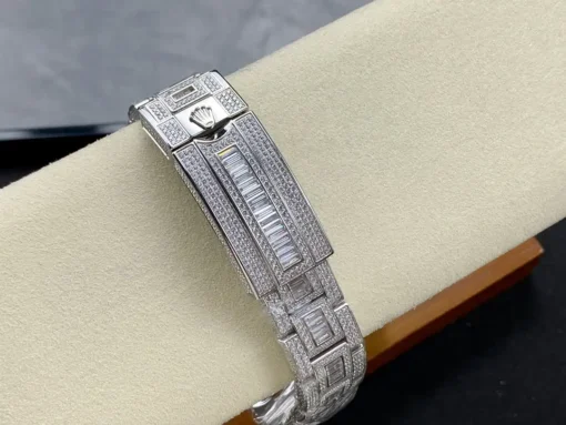 Rolex Clone Watches Submariner Iced Out 116610LN 40mm Black Diamond Bezel