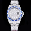 Rolex Super Clone Submariner Iced Out 116610LN 40mm Blue Bezel