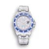 Replica Rolex Submariner Iced Out 116610LN 40mm Blue Bezel