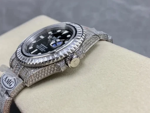Best Rolex Replica Submariner Iced Out 116610LN 40mm Clear Diamond Bezel