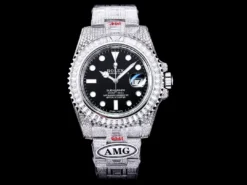 Rolex Super Clone Submariner Iced Out 116610LN 40mm Diamond Bezel