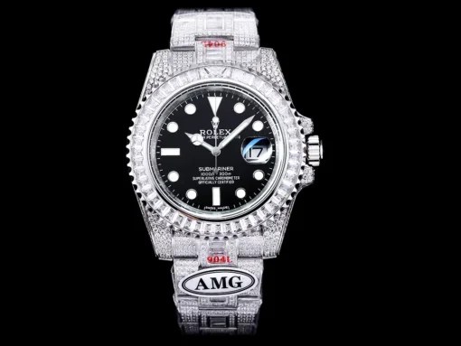 Rolex Super Clone Submariner Iced Out 116610LN 40mm Diamond Bezel