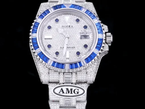 Rolex Replica Submariner Iced Out 116610LN 40mm Diamond Dial