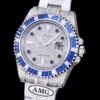 Super Clone Rolex Submariner Iced Out 116610LN 40mm Diamond Dial