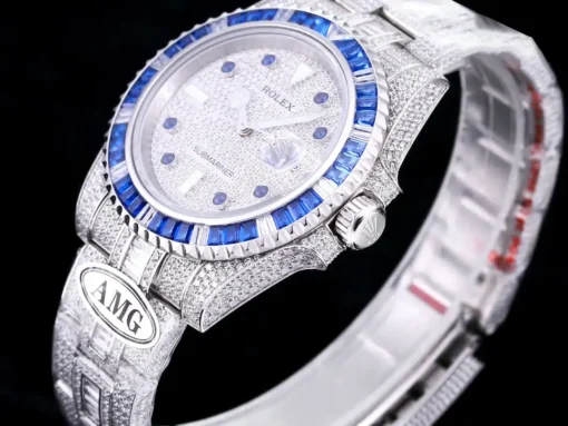 Best Replica Rolex Submariner Iced Out 116610LN 40mm Diamond Dial