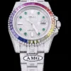 Rolex Replica Submariner Iced Out 116610LN 40mm Green Markers