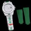 Best Fake Rolex Submariner Iced Out 116610LN 40mm White Bezel