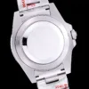 Rolex Clone Watches Submariner Iced Out 116610LN 40mm White Bezel Green Markers