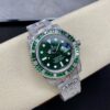 Rolex Replica Submariner Iced Out 116610LV-2 41mm Green Dial