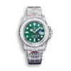 Replica Rolex Submariner Iced Out 116610LV-3 41mm Green Dial