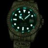 Super Clone Rolex Submariner Iced Out 116610LV-3 41mm Green Dial