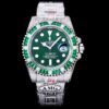 Rolex Clone Watches Submariner Iced Out 116610LV-4 41mm Green Dial