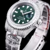 Rolex Replica Submariner Iced Out 116610LV 40mm Green Dial