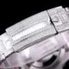 Best Rolex Replica Submariner Iced Out 116610LV 40mm Green Dial