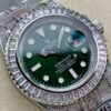 Rolex Super Clone Submariner Iced Out 116610LV 41mm Green Dial