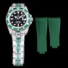 Rolex Replica Submariner Iced Out 116610LV-6 41mm Black Dial