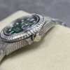 Best Rolex Replica Submariner Iced Out 116610LV Green Dial