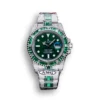 Replica Rolex Submariner Iced Out 116610LV Green Dial Green Bezel