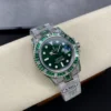 Super Clone Rolex Submariner Iced Out 116610LV Green Dial Green Bezel