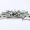 Super Clone Rolex Submariner Iced Out 116610LV Green Water Ghost