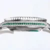 Best Fake Rolex Submariner Iced Out 116610LV Green Water Ghost