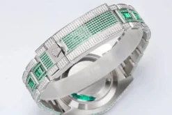 Best Replica Rolex Submariner Iced Out 116610LV Green Water Ghost