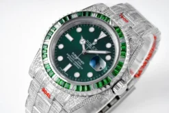 Rolex Replica Submariner Iced Out 116610LV Water Ghost SE