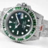 Super Clone Rolex Submariner Iced Out 116610LV Water Ghost SE