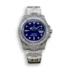 Replica Rolex Submariner Iced Out 116619LB 41mm Blue Dial