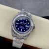Best Fake Rolex Submariner Iced Out 116619LB 41mm Blue Dial