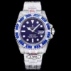 Rolex Super Clone Submariner Iced Out 116619LB Blue Clear Diamonds Bezel