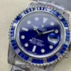 Rolex Replica Submariner Iced Out 116619LB Blue Dial Blue Bezel