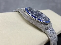 Best Replica Rolex Submariner Iced Out 116619LB Blue Dial Blue Bezel