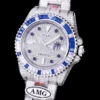 Super Clone Rolex Submariner Iced Out 116619LB Diamond Dial
