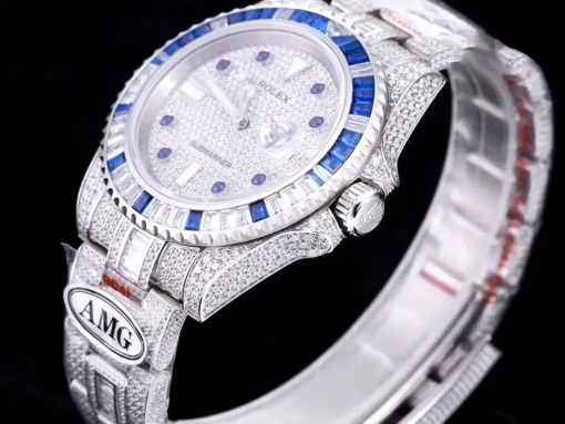 Best Replica Rolex Submariner Iced Out 116619LB Diamond Dial