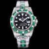 Rolex Super Clone Submariner Iced Out 126610LV Dial Black