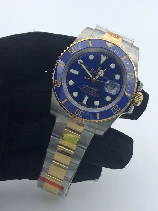 Rolex Replica Submariner SUB 116610 40mm Gold Series Blue Dial