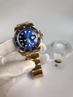Rolex Super Clone Submariner SUB 116610 Gold Series Blue Dial